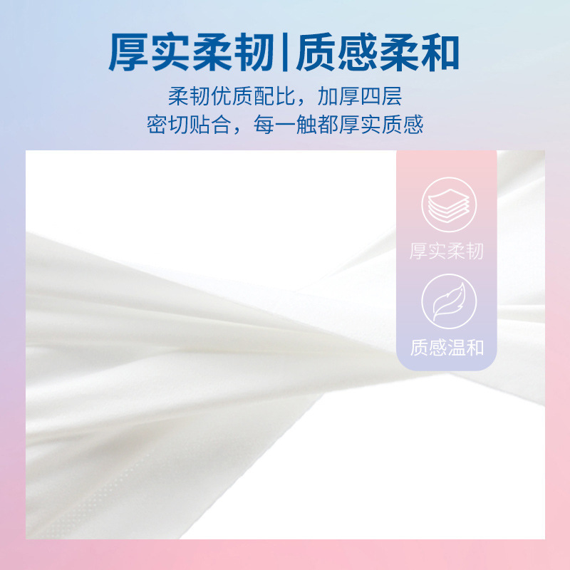 Picture of 84 Rolls, Full Box of Toilet Paper, Street Stall Search Toilet Paper, Wood Pulp Toilet Paper, Affordable Coreless Roll for Home Use