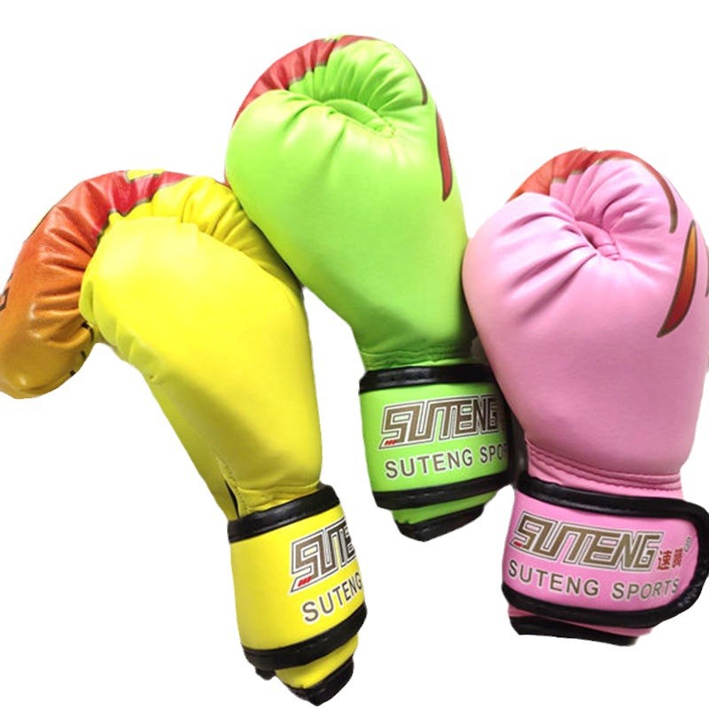 Picture of Sagittarius Color Flame Children's Gloves Sanda Fighting Children's Sandbags Boxing Gloves Sponge Foam Molded Liner