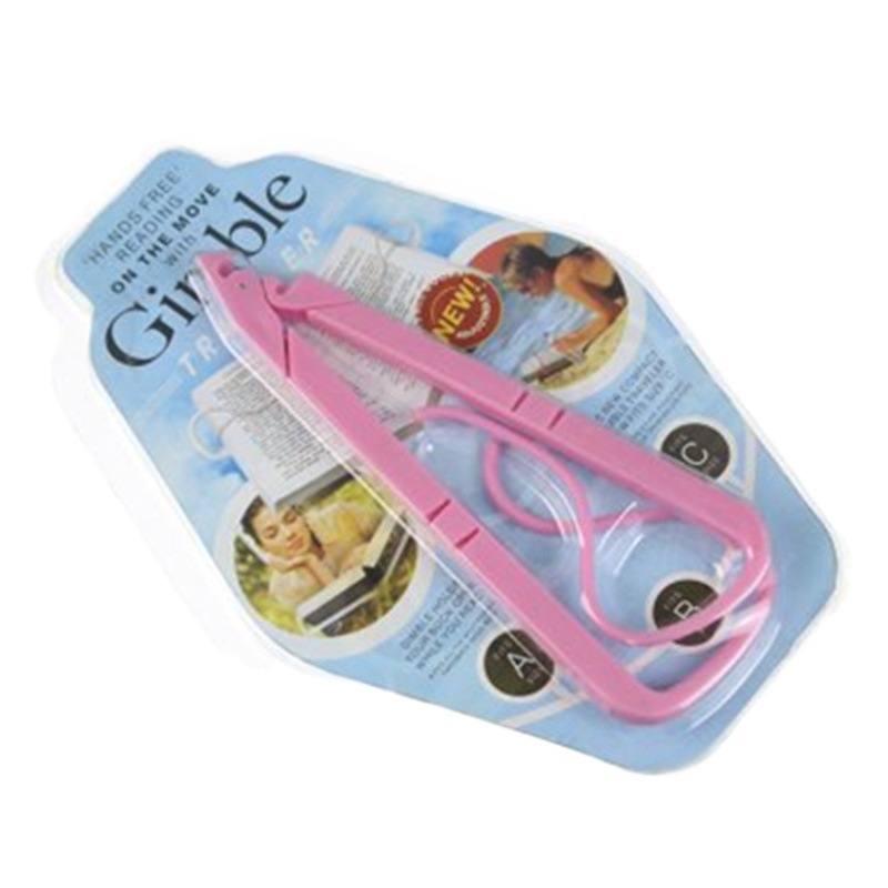 Creative portable fixed clip bookmark clip reading bookshelf reading book holder stand book holder