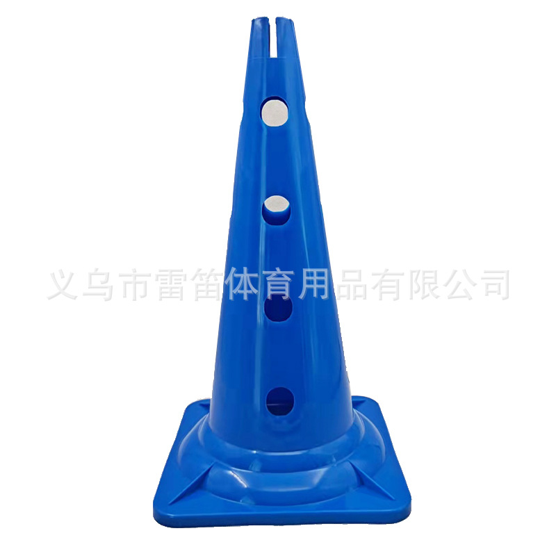 Picture of 52cm with hole sign barrel cone obstacle barrel football basketball training obstacle sign barrel sign cone roadblock