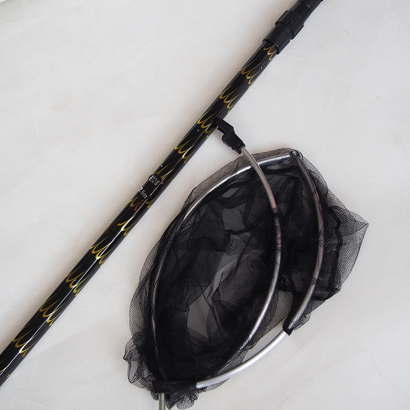 Aluminum Alloy Flower Copy Net, Three Sections, Tiger Skin Copy Net, Fishing Net, Telescopic Positioning Copy Net, Flower Copy Net, Fishing Gear