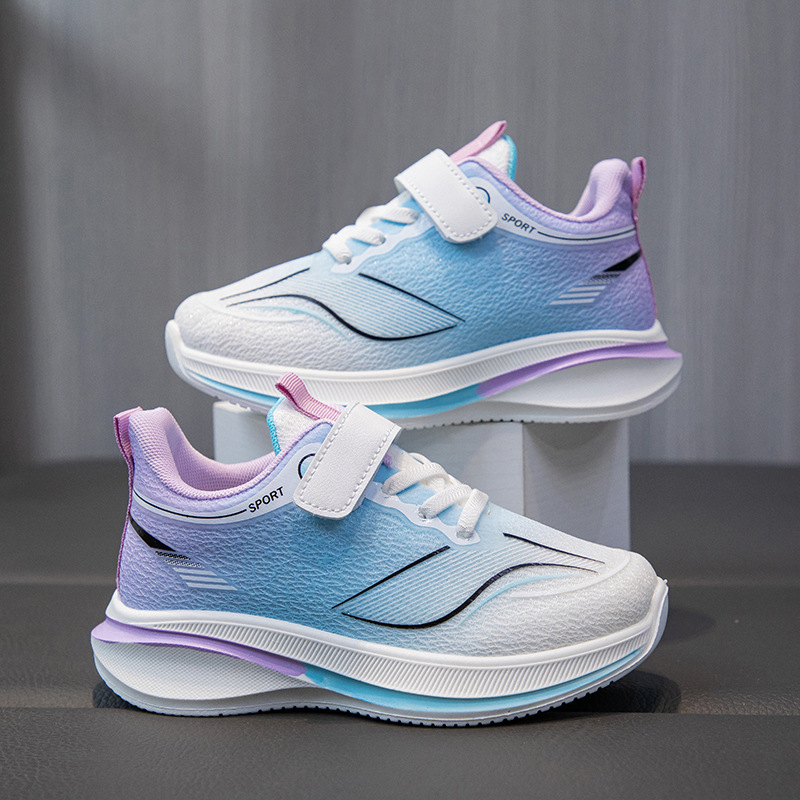Children's Running Shoes, Boys' and Girls' Sports Shoes, 2025 Spring & Fall New Ultra-Light Shock-Absorbing Mesh Shoes, Soft-Soled Casual Shoes for Older Kidsren