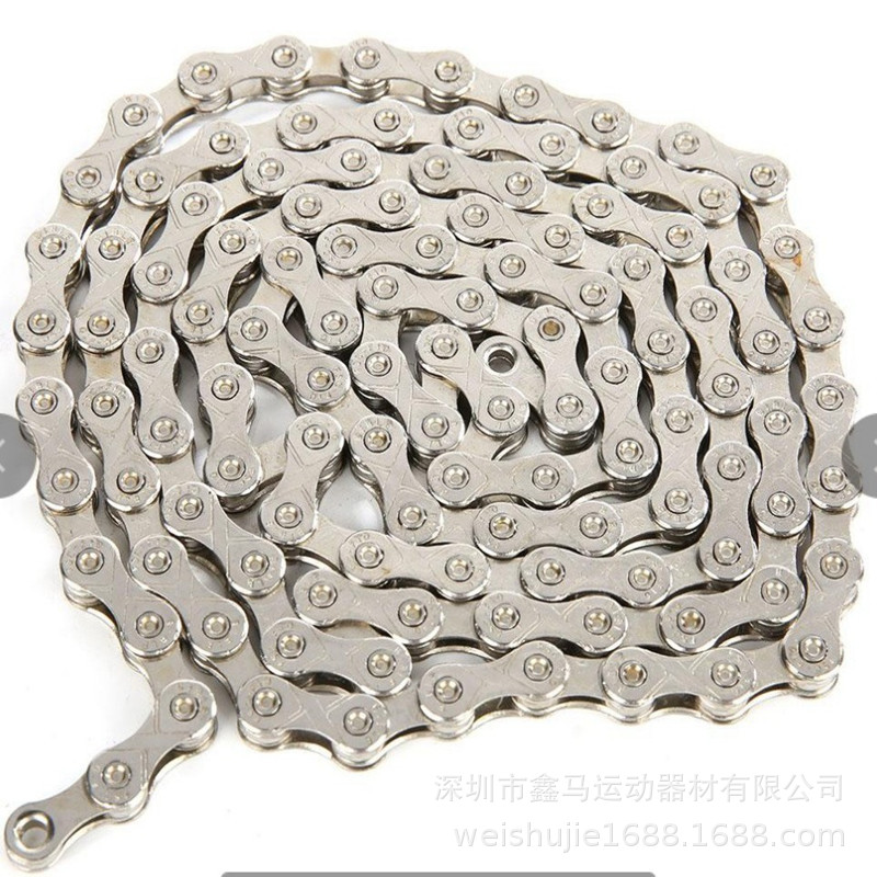 Mountain bike chain 21/24/27/30/33 speed 7/8/9/10/11s hollow ultra light high-end tension chain