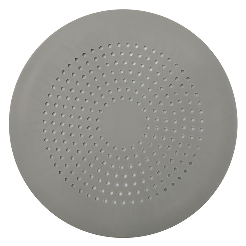 Picture of Sink anti-clogging silicone floor drain cover bathroom drain hair anti-clogging filter sewer filter
