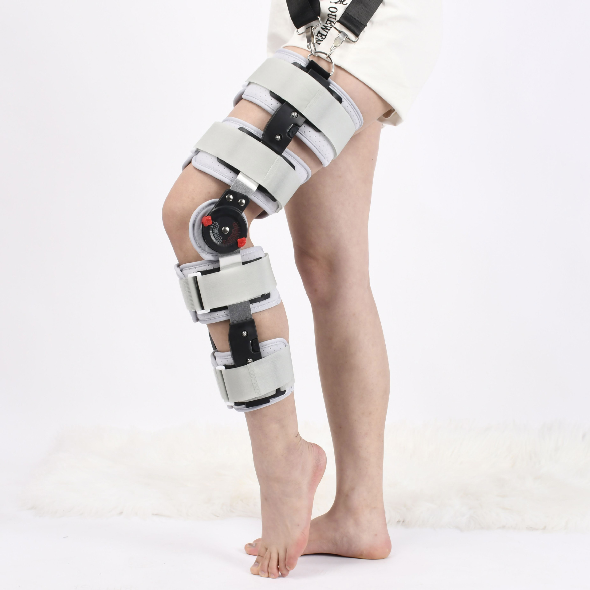 Distribution knee joint fixed support adjustable knee fixed external fixation