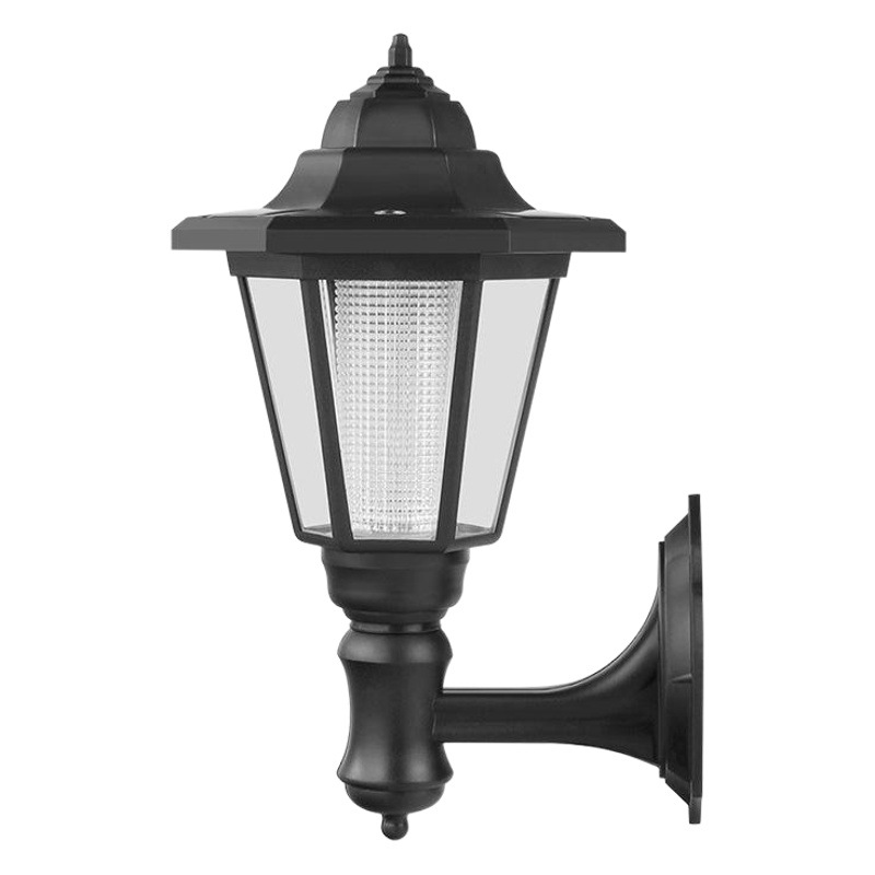 Solar Lights Outdoor Courtyard Retro Hexagon Lawn Lights Palace-shaped Wall Lights Garden Villa Lawn Lights Lighting Street Lights