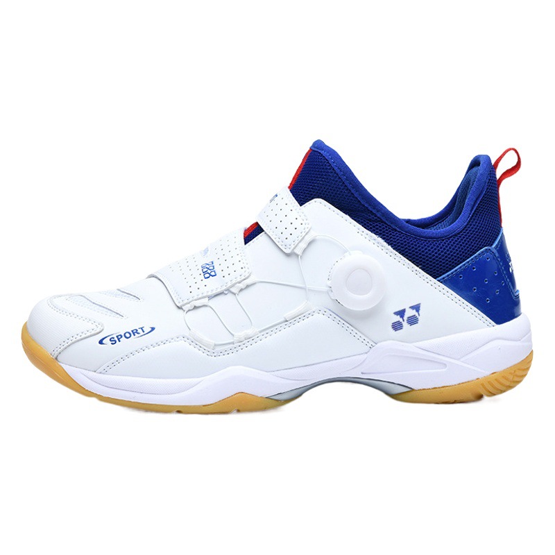 Professional Badminton Shoes for Foreign Trade Couples New Tennis Shoes Table Tennis Shoes Non-Slip Wear-Resistant Cushioning Breathable Sports Shoes