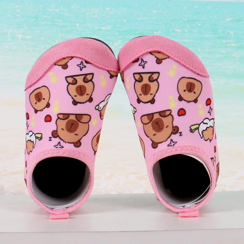 Picture of Children's Beach Tracing Shoes for Boys and Girls, Non-Slip Beach Shoes, Baby Swimming Socks, Anti-Cut Water Park Water Shoes