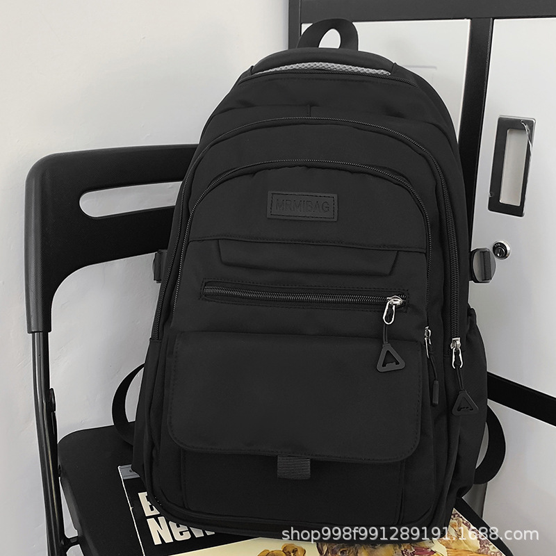 Picture of Schoolbags Men's College Student Backpacks Middle School Students Junior High School Students Ins High Quality Wholesale Custom Primary School Student Backpacks