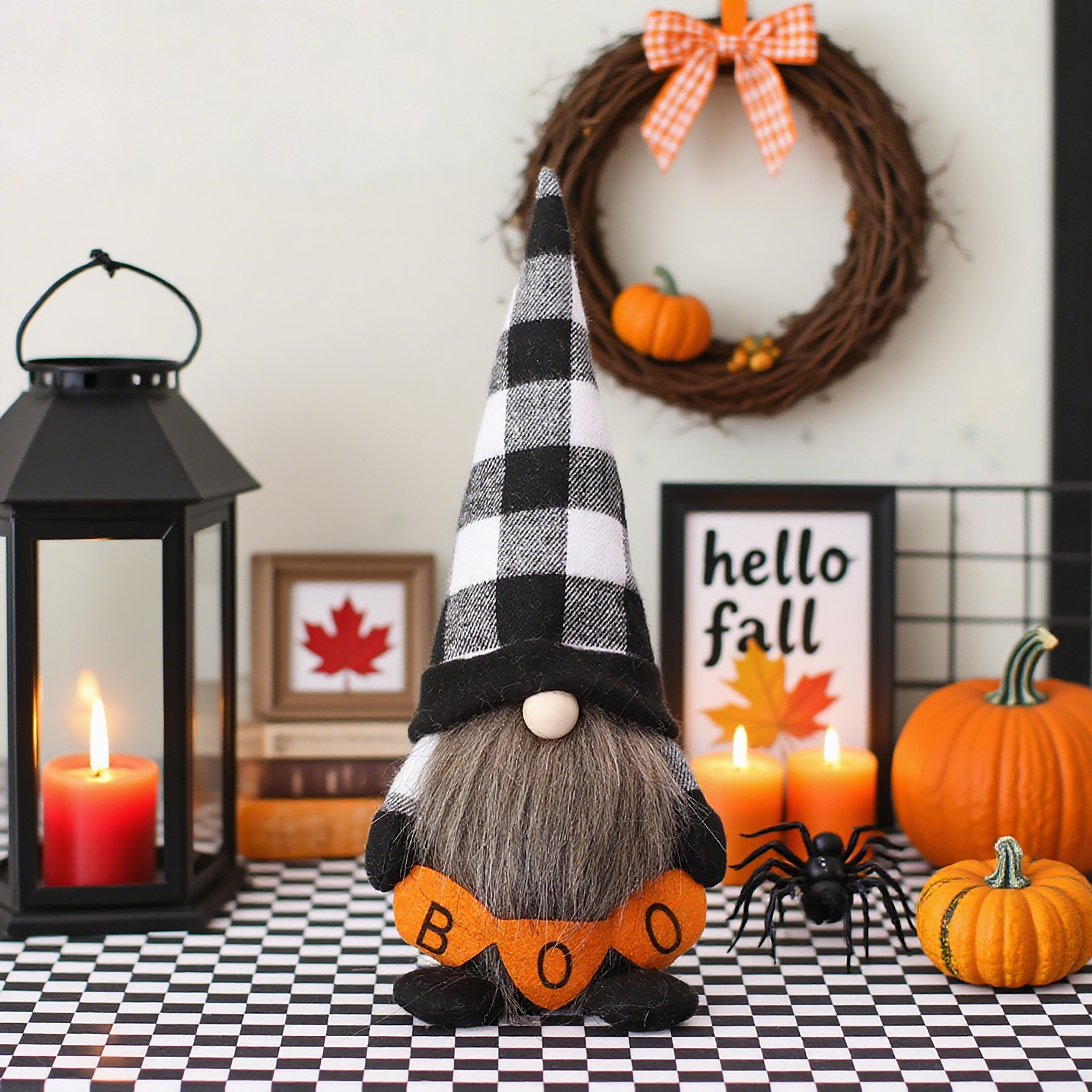 Picture of Mingguan new Halloween venue layout props dwarf faceless doll doll decoration ghost festival ground essence doll