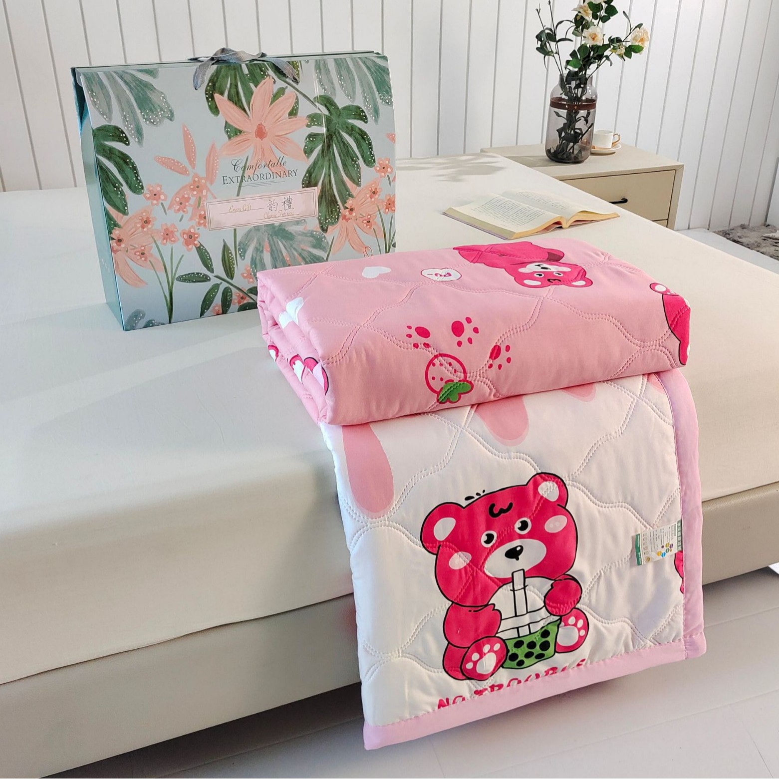 Picture of New store celebration gift quilt summer quilt air conditioning quilt opening gift quilt will sell gift quilt thin quilt printable lo