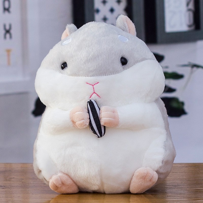 Picture of Cute Plush Toy Doll, Children's Comfort Doll, Birthday Gift for Girlfriend, Wholesale Melon Seed Hamster