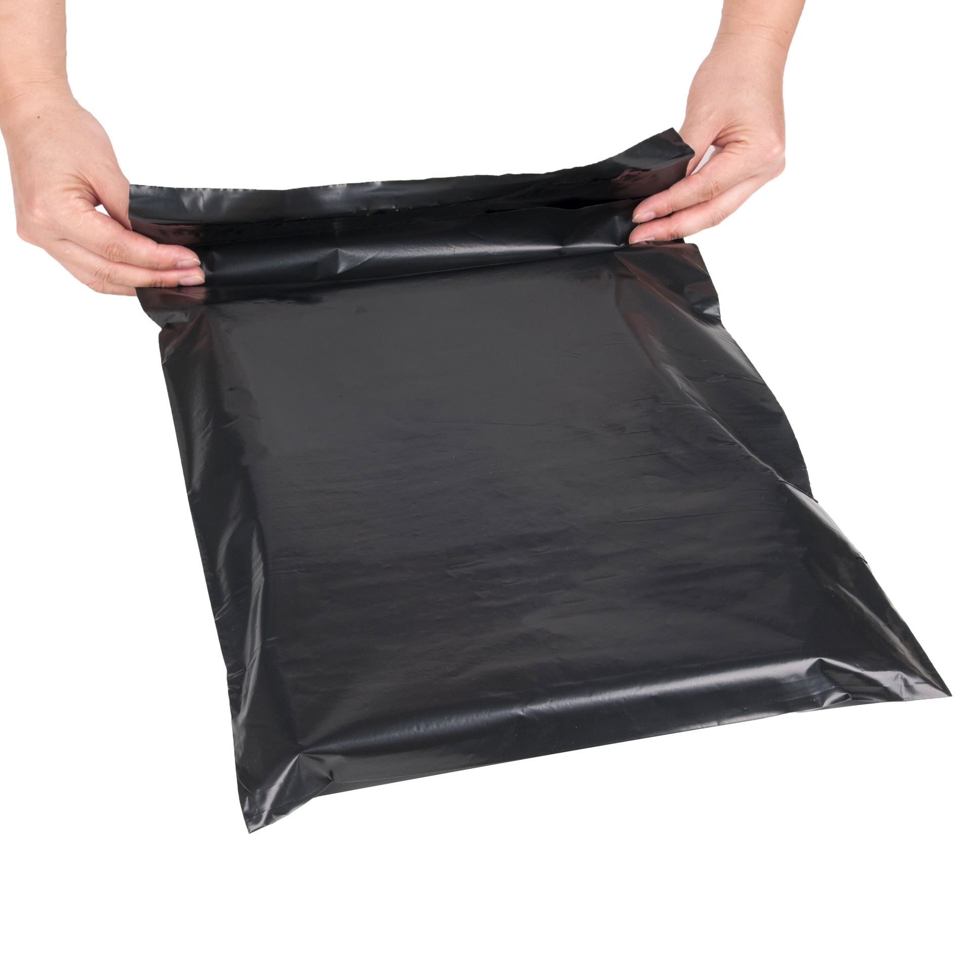 Express Bag Wholesale Thickeneded Express Packaging Bag Custom Black Express Bag Custom Gray and White Packaging Waterproof Bag
