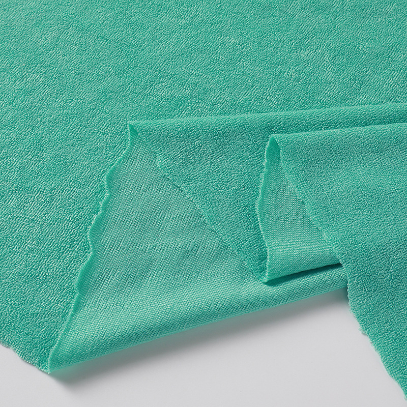 Picture of Towel Fabric Full Polyester Terry Cloth Spot Single Sided 210g Terry Cloth Knitted Microfiber Shoe Material Lining Fabric
