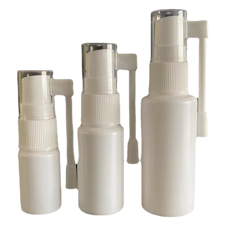 Elephant nose spray bottle oral spray squeeze bottle 10ml 20ml 30ml rotary rocker small spray bottle nasal spray bottle