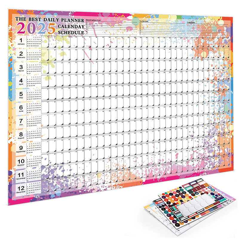 Picture of 2026 Full Year English Edition Desk Calendar Korean Version Desktop Wall Calendar Creative Simple Planner Amazon