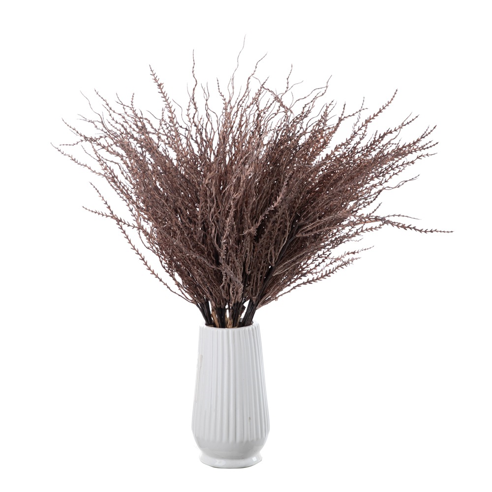 Picture of Cross-Border Three-Pronged Small Leaf Clover Accessories Artificial Flower Home Decoration Wedding Bouquet Rose Wall Artificial Flower Yc1084