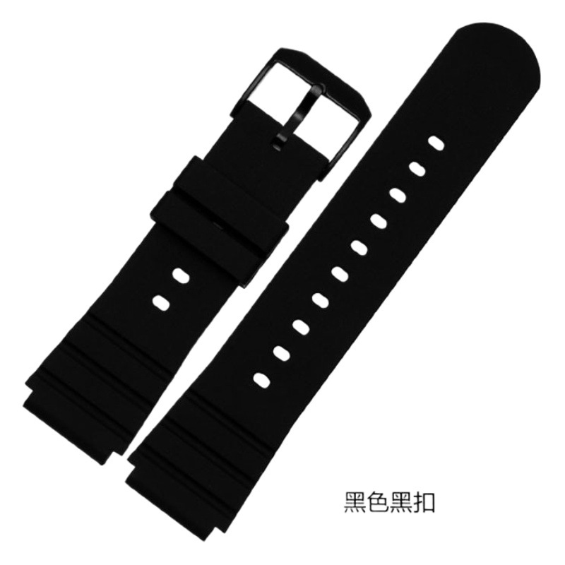 Suitable for Luminoox Protruding Strap Outdoor Diving Silicone Strap 21mm Watch Accessories