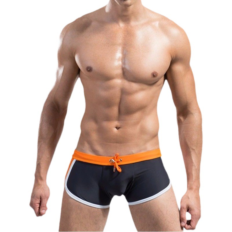 Aliexpress Wish Double Insurance Tie Swimming Trunks Boxer Swimming Trunks Arrow Swimming Trunks Wholesale