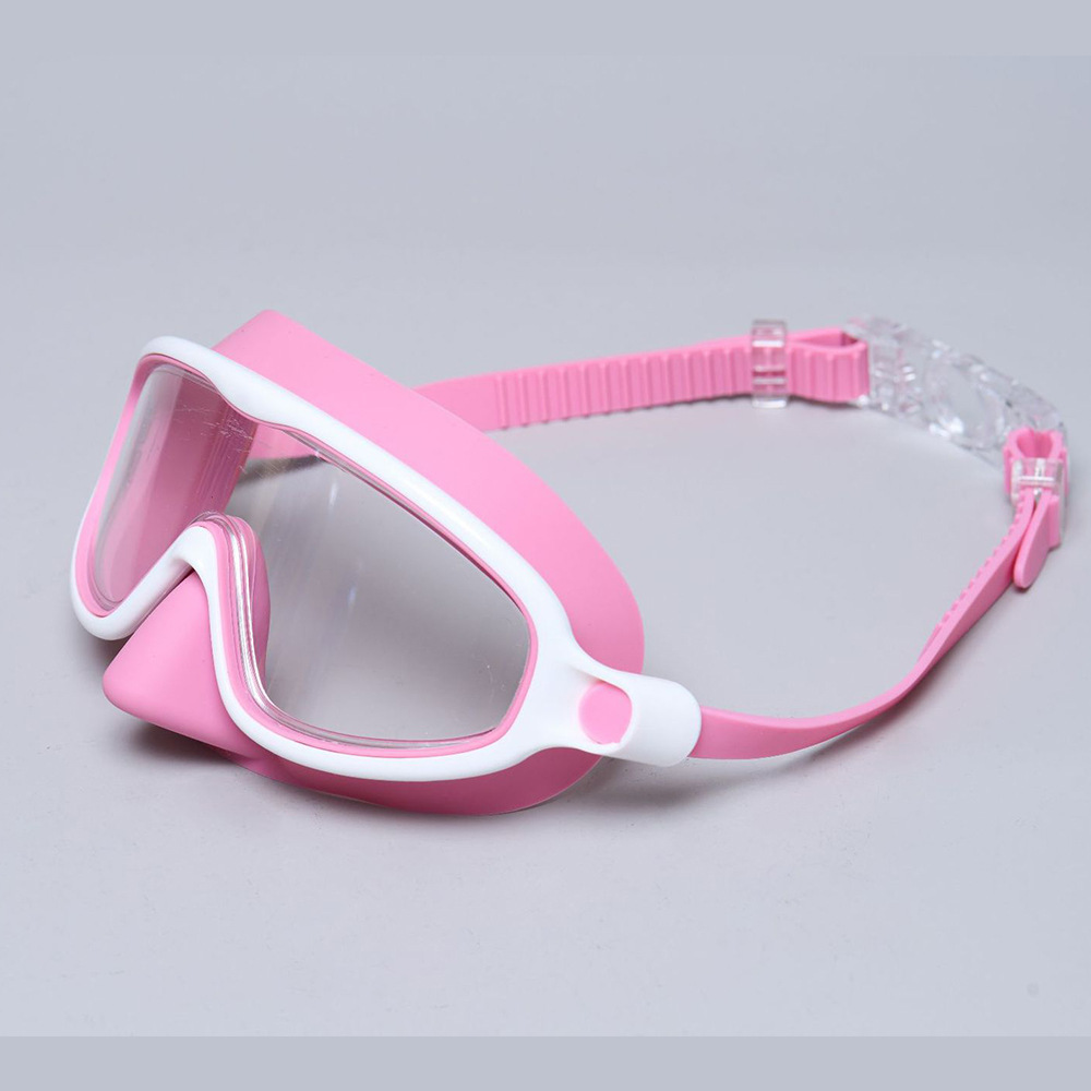 Picture of National Day and Mid-Autumn Festival Regular Delivery Children's and Adult Diving Goggles Waterproof Anti-Fog Silicone Swimming Goggles Nose Protection Swimming Goggles Equipment