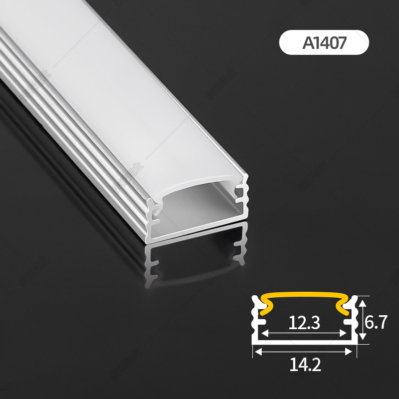 Picture of Aluminum groove open-mounted line lamp linear lamp with card groove corridor long lamp ceiling lamp linear lamp lamp groove linear lamp