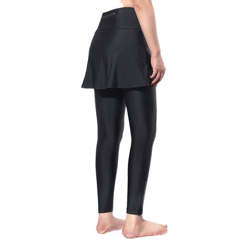 Cycling Clothing for Women Spring & Fall Outdoor Road Bike Anti-Exposure Long Pants High Waist Silicone Shock-Absorbing Sponge Pad Black Cross-Border