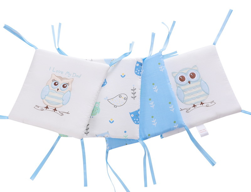 Picture of Source love fairy tale baby bed bedding children bed by owl (blue)