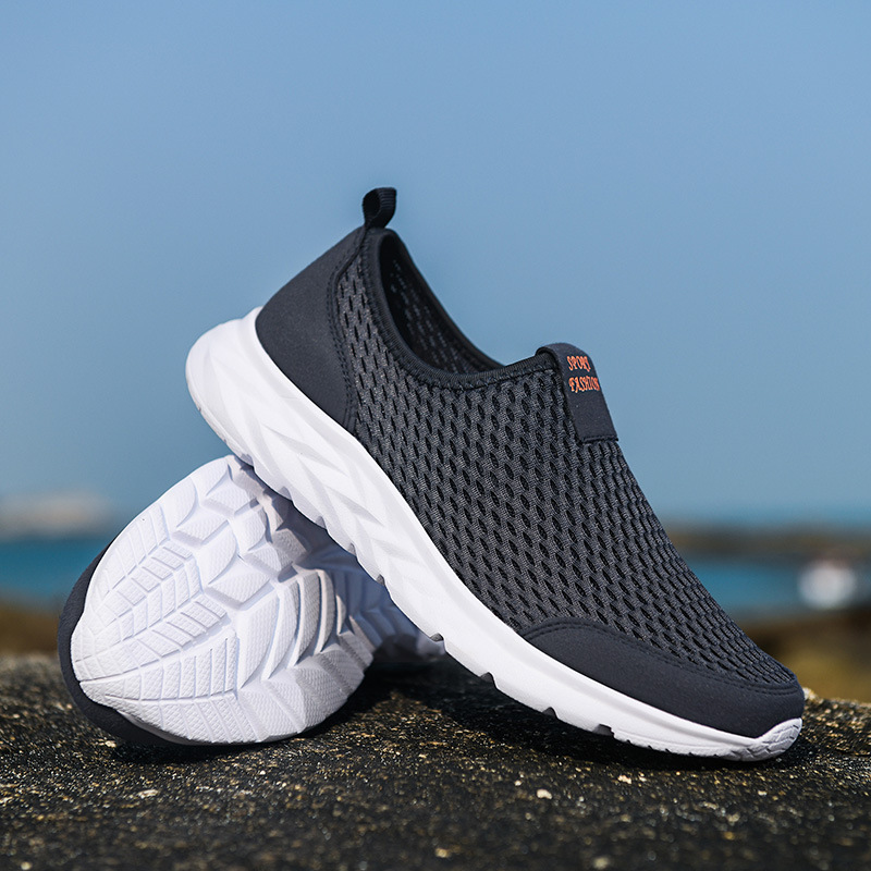 Picture of Cross-border plus size Outdoor Autumn New Couple Casual Mesh Men's Shoes Soft Sole Lightweight Breathable Running Shoes sneaker
