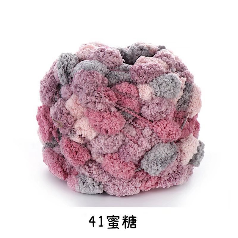 Picture of Ball ball ball ball pearl line Sangzi line 130g handmade DIY sofa cushion floor mat thick ball ball line wholesale