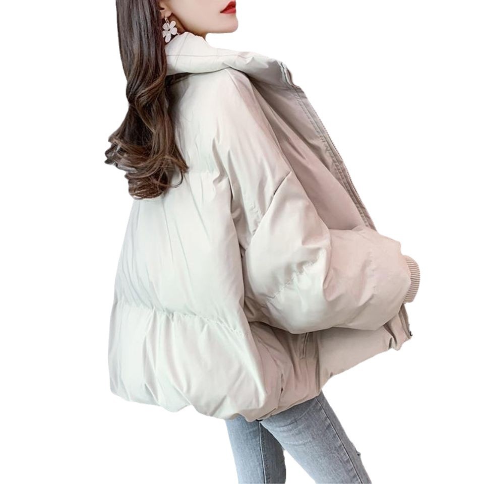 Picture of Women's Short down Cotton Jacket 2025 Winter New Loose Cotton Coat Versatile Thick Warm Puffer Jacket