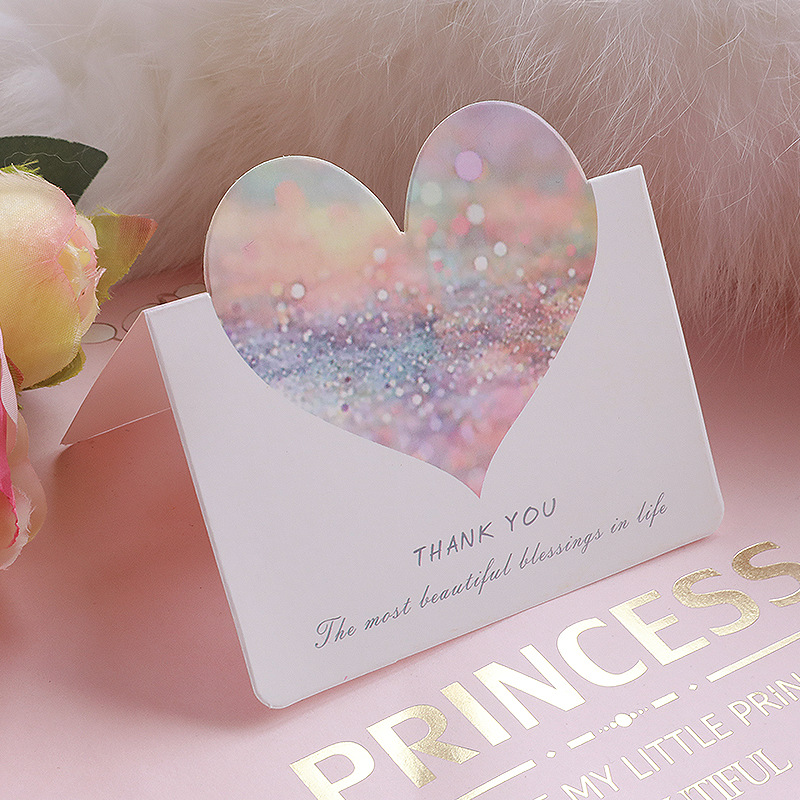 Picture of Cross-border source ins Wind small fresh after-sales card flower shop teacher's day Tanabata small greeting card Amazon thank you card
