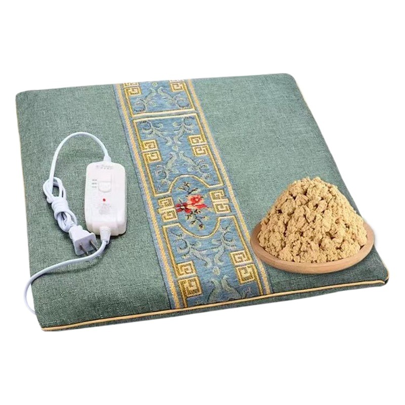 Electric heating Wormwood cushion factory wholesale moxibustion hot compress cushion office chair cushion household electric heating Wormwood cushion