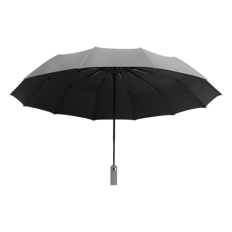 Umbrella large wholesale oversized double triple automatic umbrella folding men's sunshade sunny umbrella customized advertising