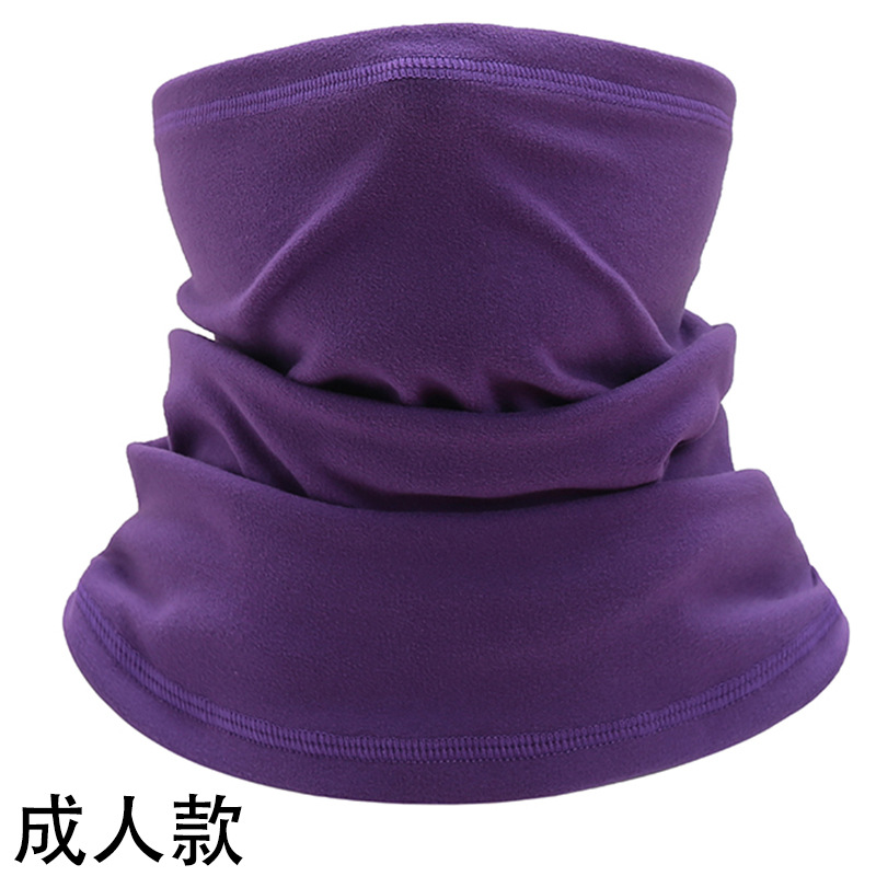 Picture of Winter Warm Men and Women Fleece-Lined Magic Headscarf Neck Scarf Cycling Mask Outdoor Versatile Fleece Magic Face Towel