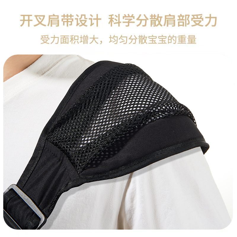 Picture of Baby strap baby hug baby artifact big children hug drag horizontal front hug dual-use multifunctional outing waist stool breathable