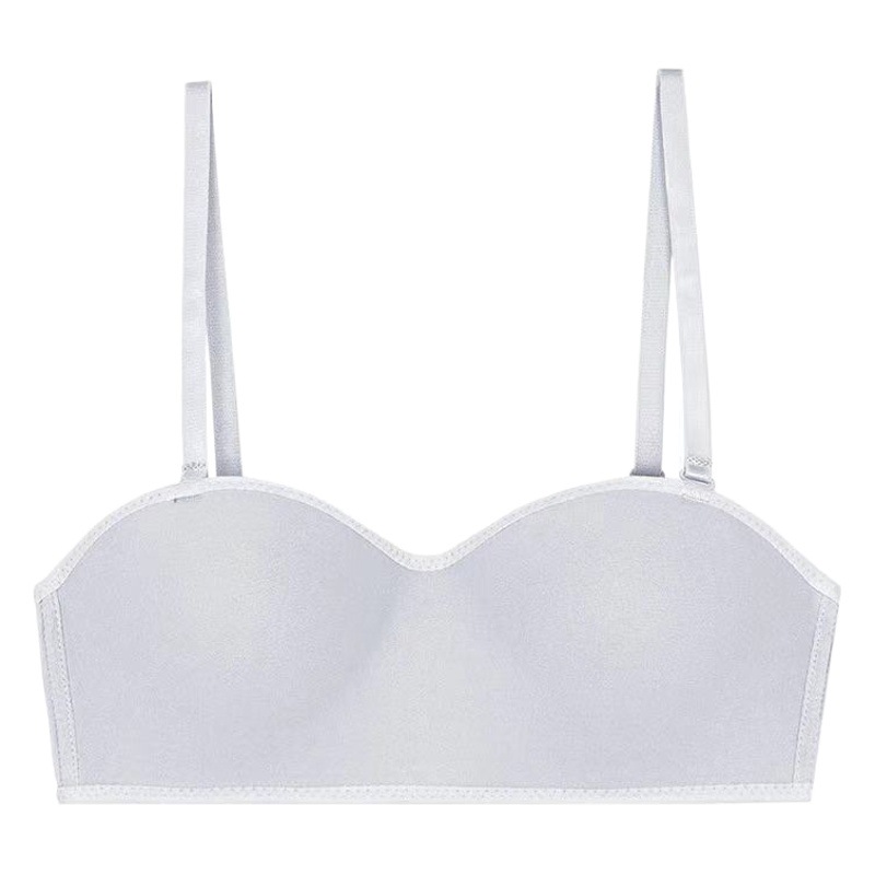 Original Strapless Intimates for Women Without Rims Summer Thin Non-Slip Push-Up Bandeau Style Chest-Wrapped Invisible Bra