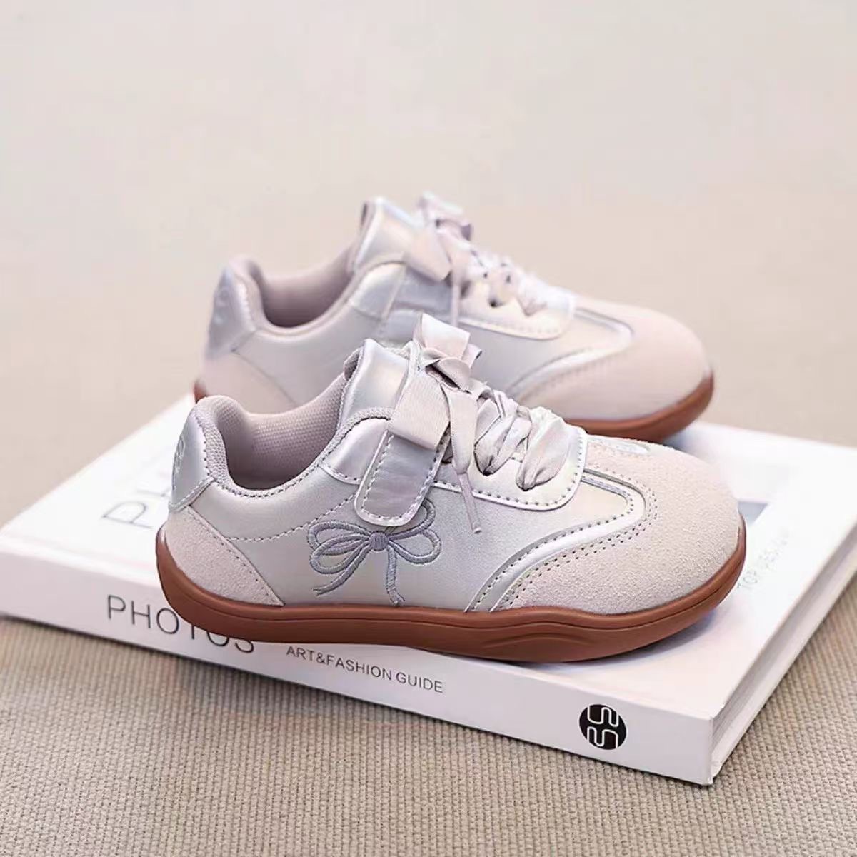 Girls' Shoes 2025 Spring New Children's Shoes sneaker Autumn Shoes Desun Shoes Women's Treasure Soft Sole Board Shoes