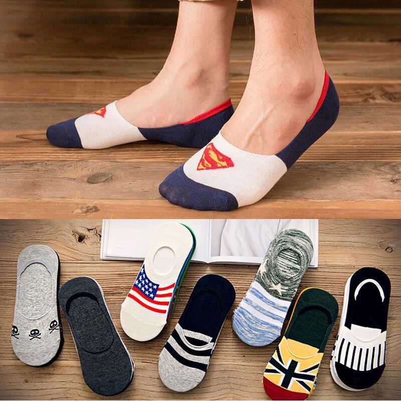 Socks men's boat Socks men's invisible socks short socks men's shallow mouth thin summer cotton socks Four Seasons socks tide manufacturers wholesale