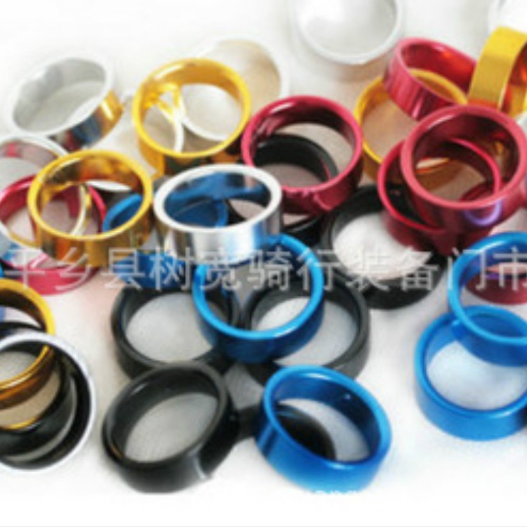 Picture of Mountain bike stem washer front fork aluminum alloy washer bicycle Bowl set washer cushion ring equipment accessories