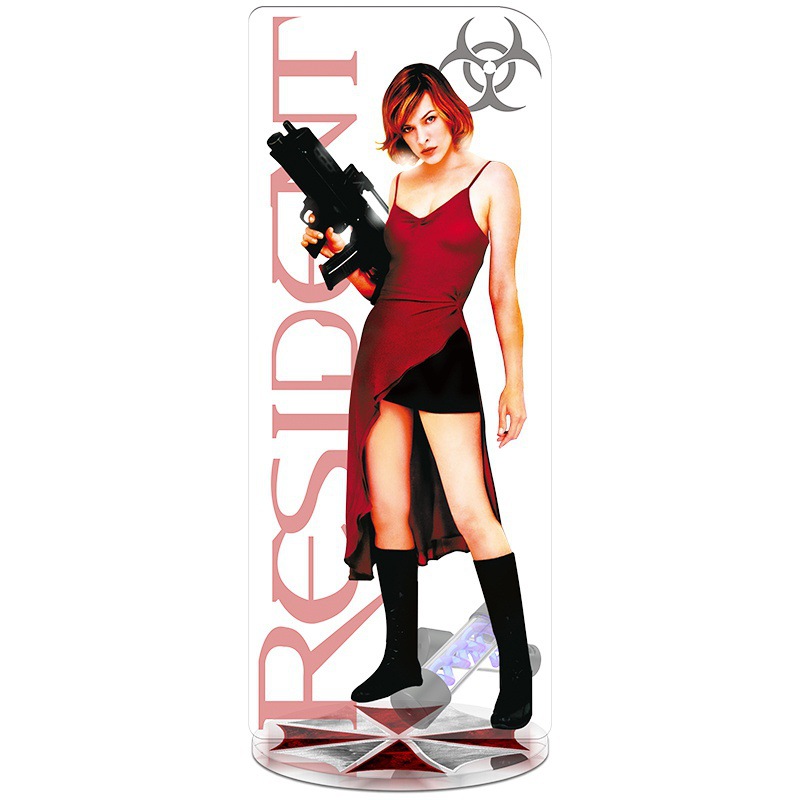 Picture of Seamless Laminated CNC Carved biochemical crisis Evil Spirit Castle Fans Game Surrounding Acrylic Quality Brand