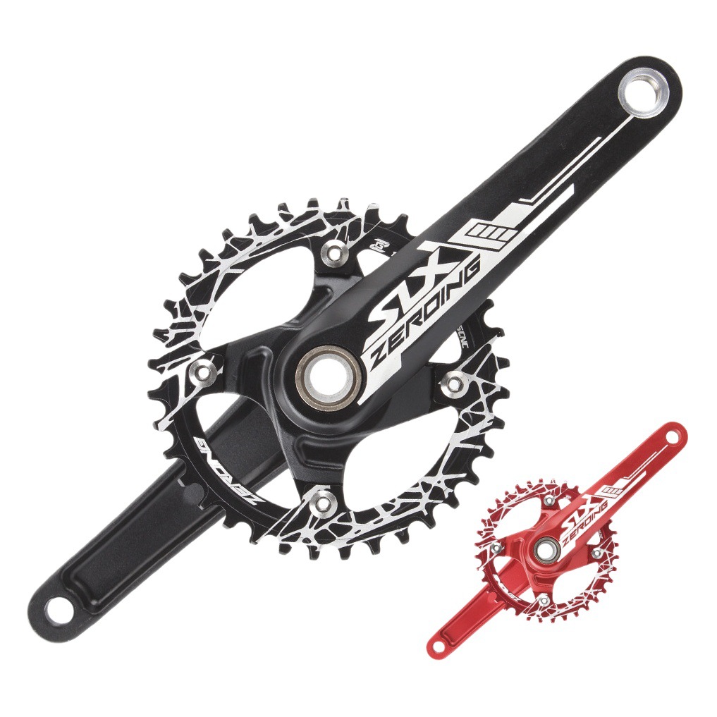 EVOSID mountain bike crank tooth plate hollow integrated crank center shaft modified single plate 32 34 36 38 teeth