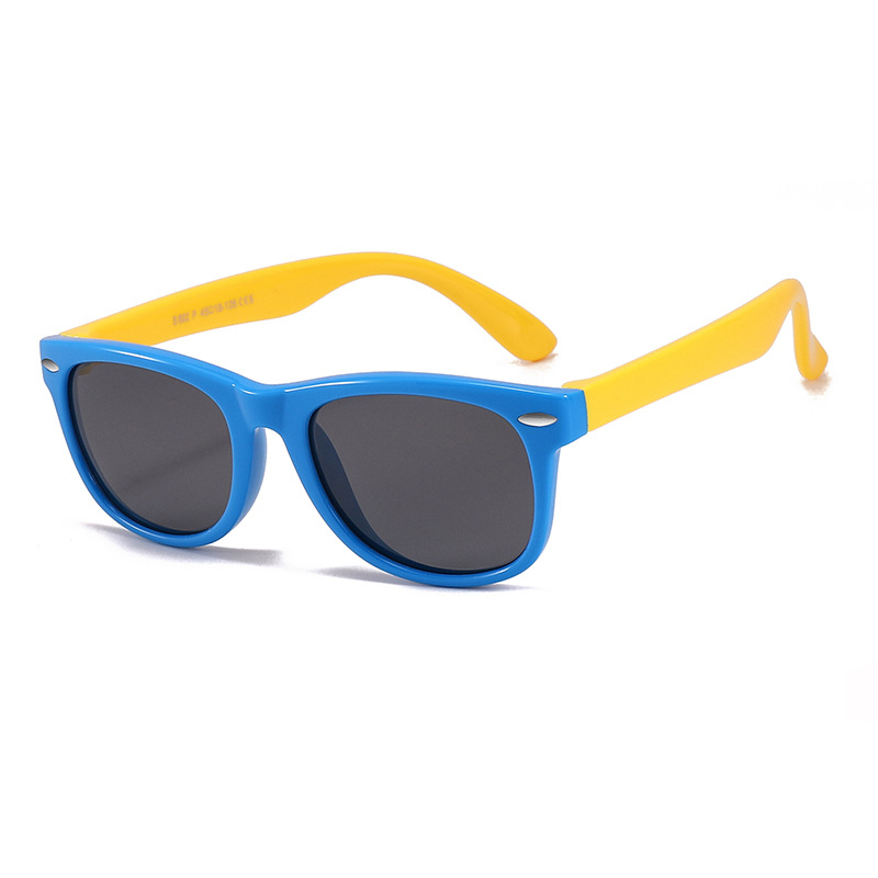 Picture of Factory new spot wholesale silicone UV protection sunglasses baby glasses polarized children sunglasses 802