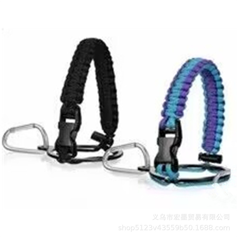 Camping outdoor seven-core umbrella rope braided cup rope Amazon hydro flask big mouth space pot portable rope batch