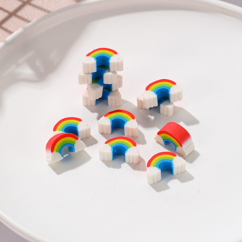 Picture of Rainbow Bridge Eraser Children's Primary School Students Learning Special Eraser Cartoon Mini Rainbow Eraser Wholesale