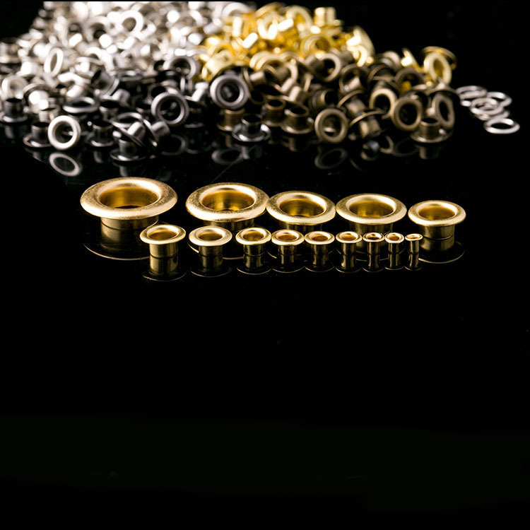 Picture of Fastening eye rivet air eye nail shoelace buckle advertising buckle tag ring buckle air eye iron buckle rust-proof eye buckle