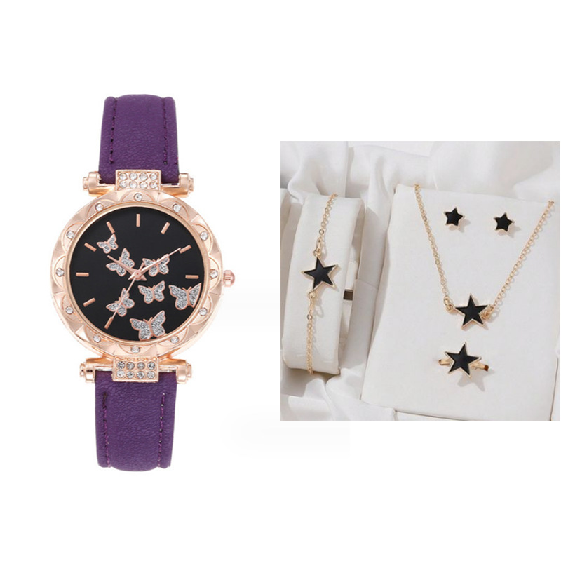 Picture of New TikTok Popular Women's Watch Fashion Simple Watch Butterfly Digital Belt Watch Wholesale