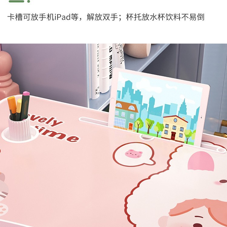 Picture of Cross-border Trade Bed Small Table Laptop Table Folding Table Desk Brush Shake Voice Live Small Table Study Table