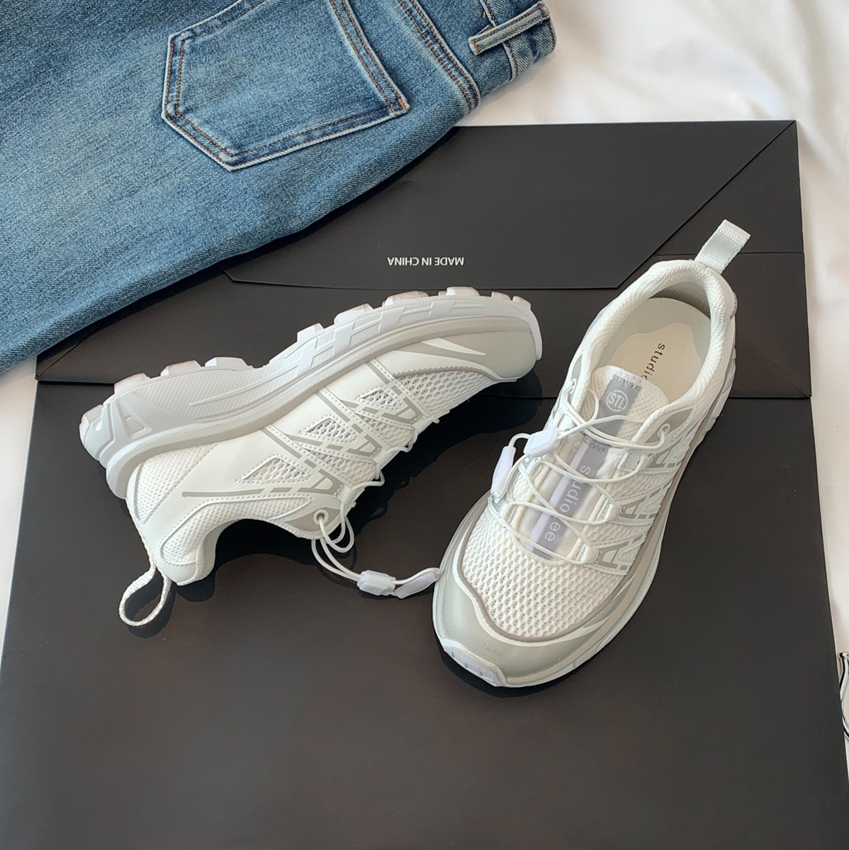 Maillard Platform Casual sneaker Women's 2024 Spring and Summer New Korean Fashion Outdoor Mountaineering Shoes Running Shoes