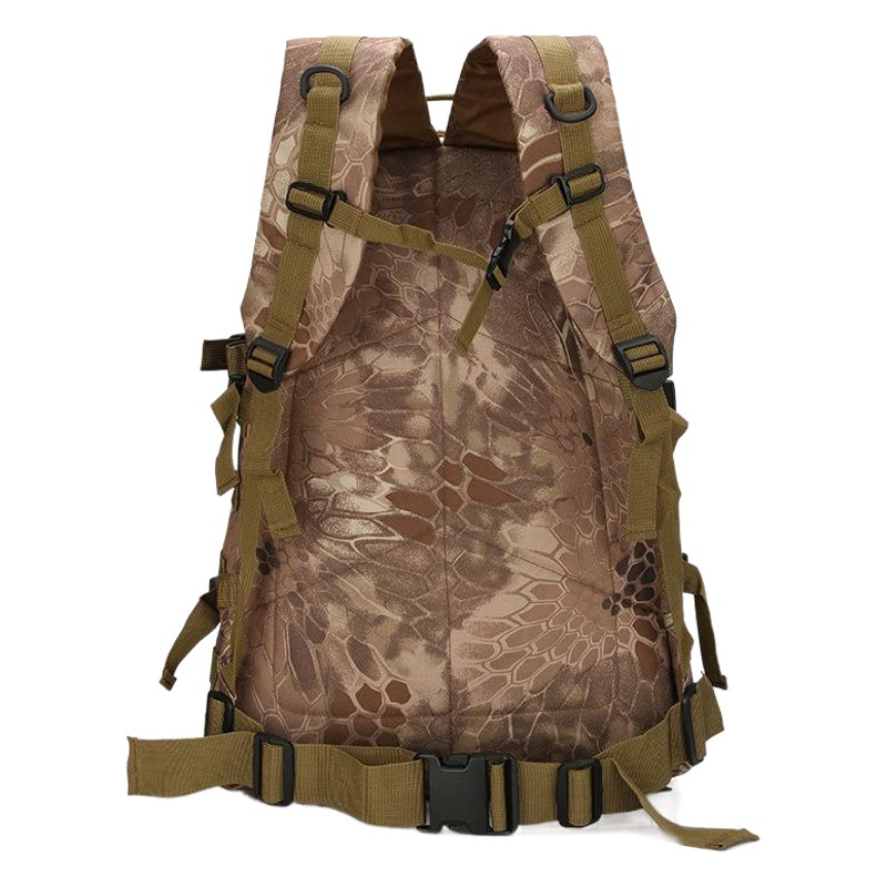 Water-repellent Mountaineering Bag Men's Outdoor Sports Bag Portable Wear-resistant Backpack 3D Backpack