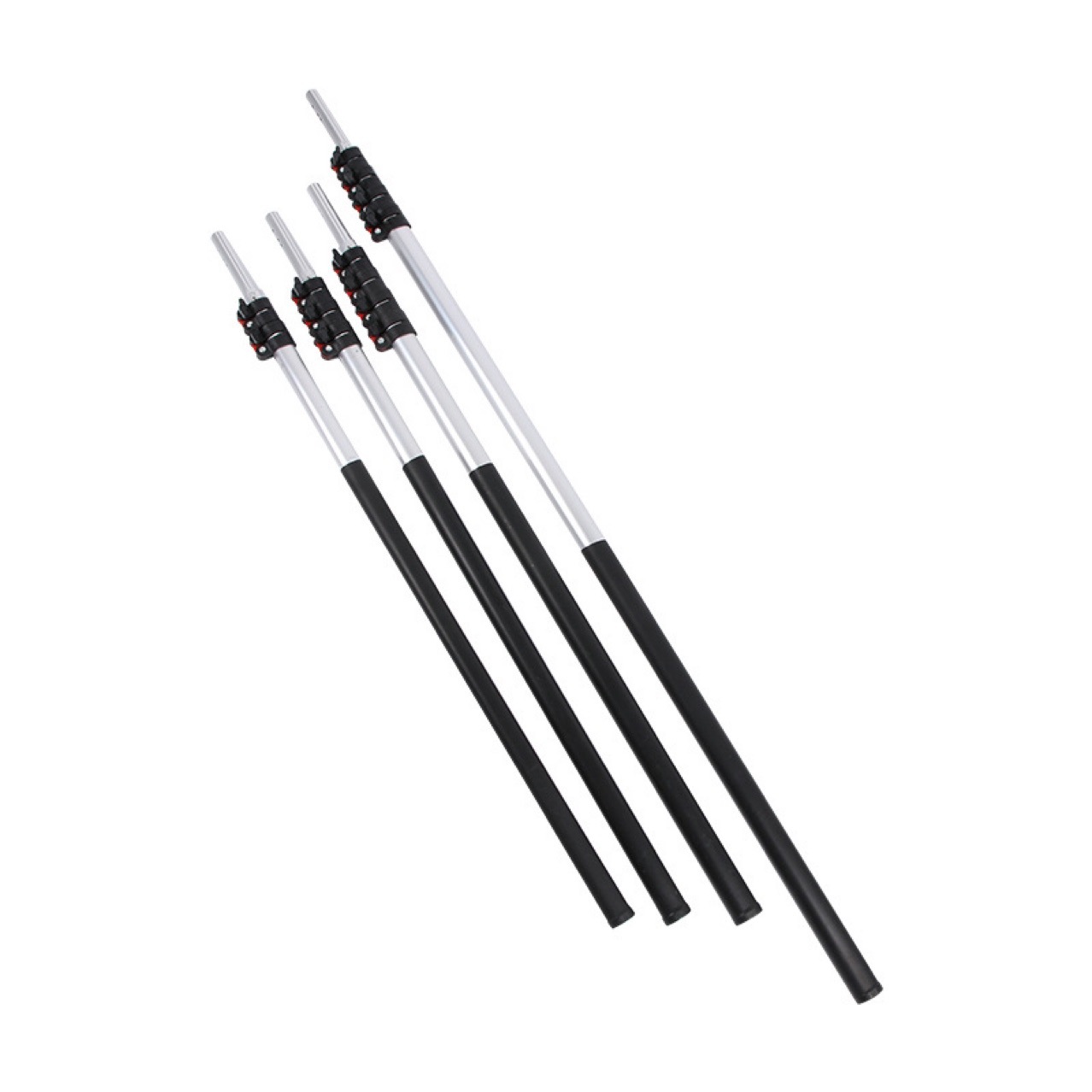 New Aluminum Alloy Telescopic Pole Manufacturer Direct Sales High Branch Pruner Garden Tool Telescopic Pole Pruning Orchard Trimming Tool